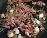 簡単！タコとベーコンの和風パスタ！作り方2写真