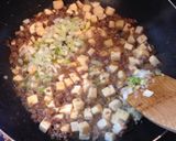 豆腐とひき肉の甘辛味噌そぼろ作り方7写真
