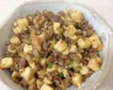 豆腐とひき肉の甘辛味噌そぼろ作り方8写真