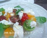 カラフルトマトのカプレーゼ風サラダ作り方3写真