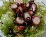 スシローのたこのやわらか煮のサラダ作り方6写真