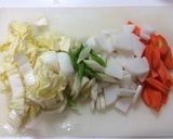 とろ〜りあったか具沢山つけ蕎麦作り方1写真