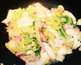 超簡単で温かい♪白菜とハムのクリーム煮☆作り方3写真