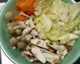 ☆卵とじ焼きそばのたっぷり野菜あんかけ☆作り方3写真