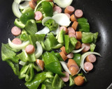 ☆卵とじ焼きそばのたっぷり野菜あんかけ☆作り方4写真