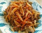 豚肉入り☆うちのきんぴらごぼう作り方11写真