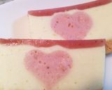 苺のハート♡レアチーズケーキ♡作り方12写真