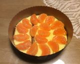 ミカンのベイクドチーズケーキ作り方3写真