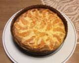 ミカンのベイクドチーズケーキ作り方9写真