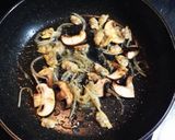 ブラウンマッシュルームとアサリのパスタ作り方2写真