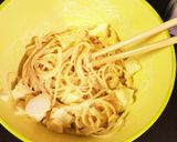 卵パスタ*簡単あと一品に♡作り方5写真