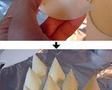 余った餃子の皮で『とんがりコーン』作り方2写真