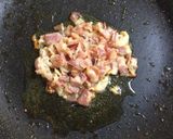 うどんde和風アマトリチャーナ作り方1写真