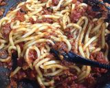うどんde和風アマトリチャーナ作り方5写真