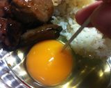 焼き鳥レバー串のワンプレートランチ1人飯作り方2写真