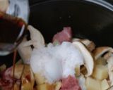 土鍋炊飯☆豚の角煮丼作り方3写真