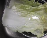 白菜と肉団子のショウガ煮込み作り方1写真