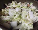 白菜と肉団子のショウガ煮込み作り方7写真