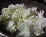 白菜と肉団子のショウガ煮込み作り方6写真
