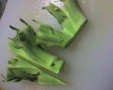 救済レシピ★ブロッコリーの芯で和風パスタ作り方1写真