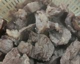 レンジ圧力鍋で牛すじと根菜の煮物作り方4写真