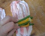 ヘルシー彩り巻きとんかつ!パーティにも!作り方6写真