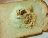 白チョコ×ミルキーきな粉 ハニートースト作り方1写真