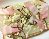 juicy大根×ベーコン 和トースト作り方6写真