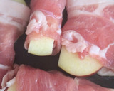 りんご♡の豚肉巻きソテー 簡単ほっぺ落ち作り方2写真