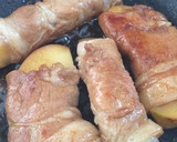 りんご♡の豚肉巻きソテー 簡単ほっぺ落ち作り方3写真