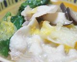 土鍋で、ピリ辛味噌煮込み鍋作り方4写真