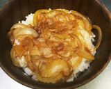 めんつゆde簡単目玉焼きDON作り方2写真