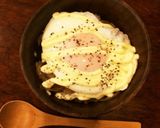 めんつゆde簡単目玉焼きDON作り方4写真