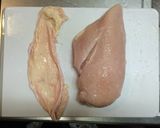 鶏むね肉の簡単塩ハム作り方1写真