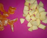 リンゴとみかんのゼリー作り方1写真