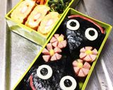 スライムのキャラ弁（覚書用）作り方5写真