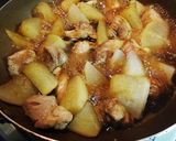 簡単!大根と豚肉の角煮風こっくり煮作り方3写真