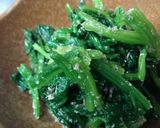 ほうれん草のゴマ和え作り方4写真