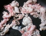 豚肉もやし丼作り方1写真