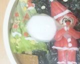 キャラ弁・セカオワのり弁当クリスマス♪作り方2写真