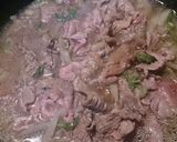 牛肉とゴボウの柳川煮作り方3写真