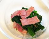 ほうれん草のホットサラダ作り方3写真