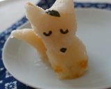 可愛い大根おろしアートきつねさんうどん鍋作り方7写真
