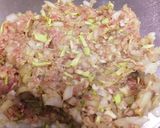 お母さんの味 肉いっぱいの巾着袋作り方1写真