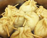 お母さんの味 肉いっぱいの巾着袋作り方4写真