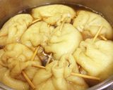 お母さんの味 肉いっぱいの巾着袋作り方6写真