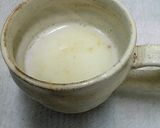 ～ほっこり～甘納豆ミルク作り方3写真