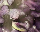 かわいい♡ピンクカリフラワーの甘酢漬け作り方2写真