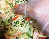 スパサラダ（トンカツに合う感じの味）作り方4写真