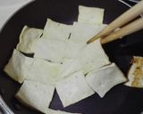 薄焼き豆腐ステーキのサラダ♡ベジタリアン作り方5写真